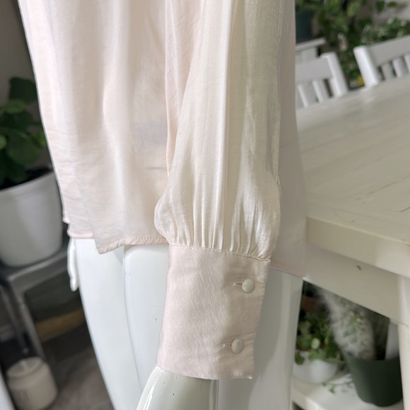 MAISON D’AMELIE XS BRAND NEW WITH TAGS, BLUSH, PINK BLOUSE NWT - Picture 4 of 12